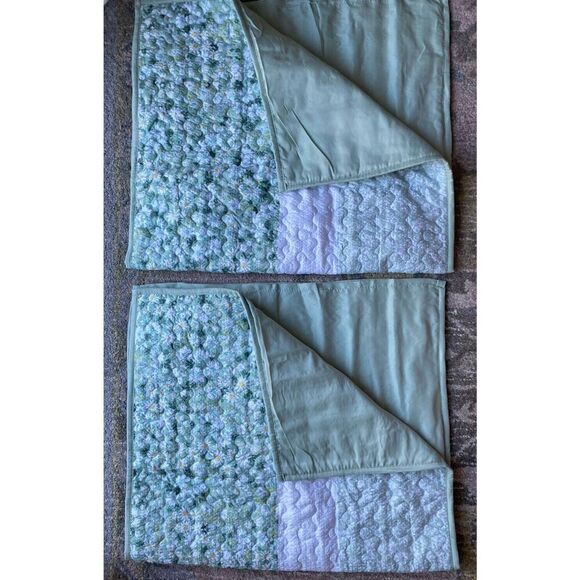 Madison Park Quilted Floral Bed Pillow Sham Set - Picture 5 of 5